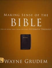 Tapa de Making Sense of the Bible