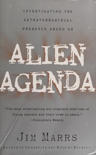 Tapa de Alien agenda