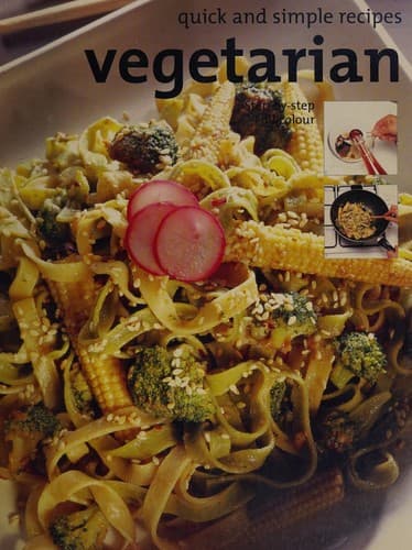 Tapa de Quick and simple recipes vegetarian