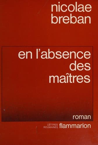 Tapa de En l'absence des maîtres