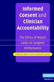 Tapa de Informed consent and clinician accountability
