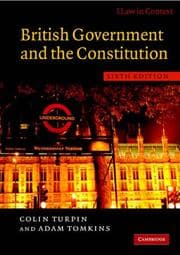Tapa de British government and the constitution