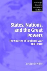 Tapa de States, Nations, and the Great Powers
