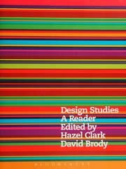 Tapa de Design studies