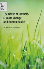 Tapa de Nexus of Biofuels, Climate Change, and Human Health