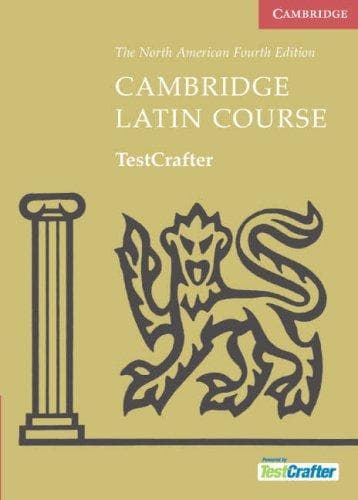 Tapa de Cambridge Latin Course TestCrafter