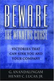 Tapa de Beware the Winner's Curse