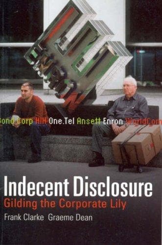 Tapa de Indecent disclosure