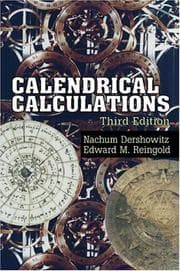 Tapa de Calendrical Calculations