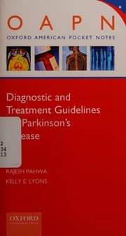 Tapa de Diagnostic and treatment guidelines for Parkinson's disease