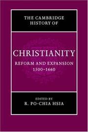 Tapa de Cambridge History of Christianity
