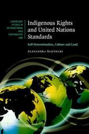 Tapa de Indigenous Rights and United Nations Standards