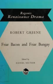 Tapa de Friar Bacon and Friar Bungay