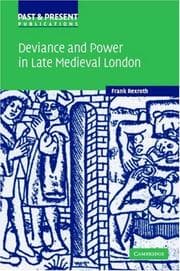 Tapa de Deviance and power in late medieval London