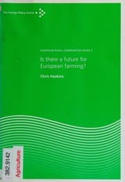 Tapa de Is there a future for European farming?