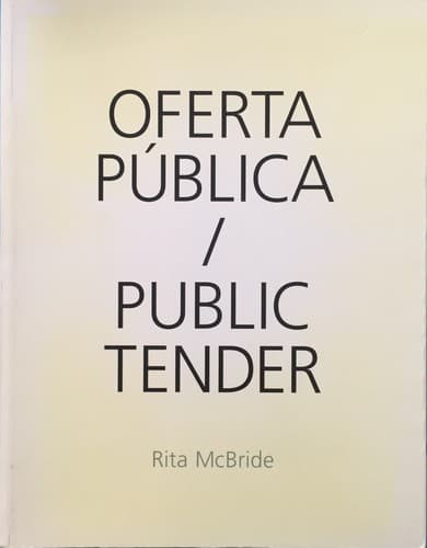 Tapa de Rita McBride