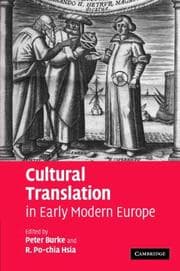 Tapa de Cultural translation in early modern Europe