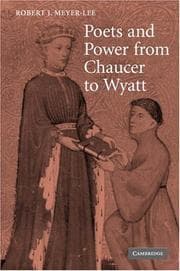 Tapa de Poets and Power from Chaucer to Wyatt
