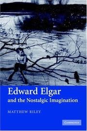 Tapa de Edward Elgar and the Nostalgic Imagination