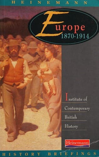 Tapa de Europe 1870-1914