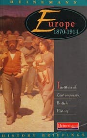 Tapa de Europe 1870-1914