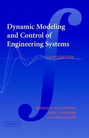 Tapa de Dynamic modeling and control of engineering systems