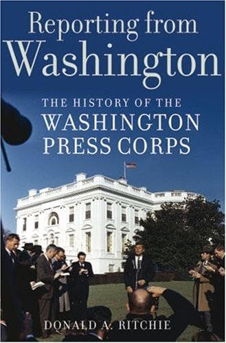Tapa de Reporting from Washington