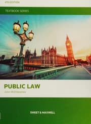 Tapa de Public law