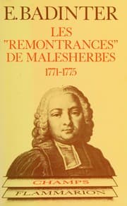 Tapa de Les " Remontrances" de Malesherbes, 1771-1775