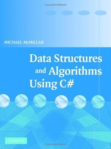 Tapa de Data Structures and Algorithms Using C#