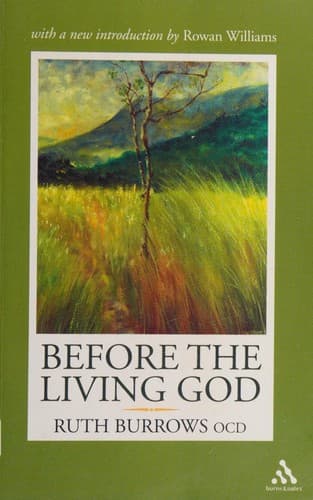 Tapa de Before the living God