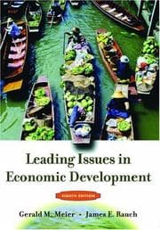 Tapa de Leading issues in economic development