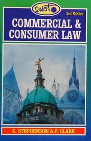 Tapa de Commercial & consumer law
