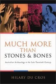 Tapa de Much more than stones and bones