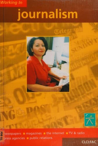 Tapa de Working in journalism