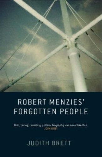 Tapa de Robert Menzies' forgotten people