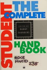 Tapa de The complete student handbook