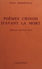 Tapa de Poèmes chinois d'avant la mort