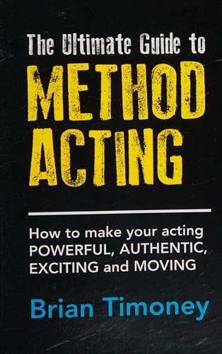 Tapa de The ultimate guide to method acting