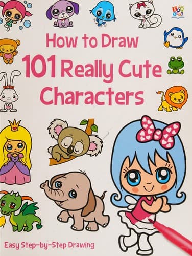 Tapa de How to draw 101 really cute characters