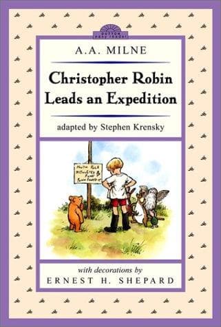 Tapa de Christopher Robin Leads an Expotition (Dutton Easy Reader)