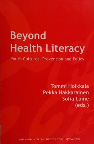 Tapa de Beyond health literacy