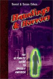 Tapa de Hauntings and horrors : the ultimate guide to spooky America