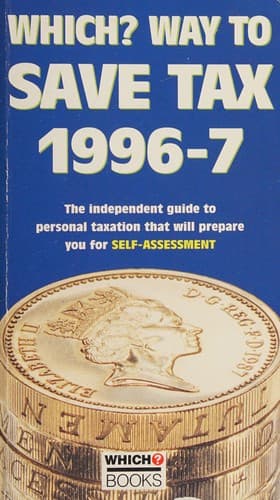 Tapa de "Which?" Way to Save Tax ("Which?" Books)