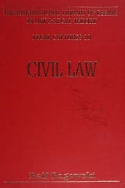Tapa de Civil law
