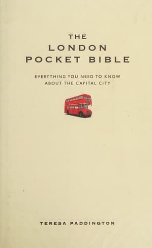 Tapa de London Pocket Bible