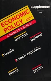 Tapa de Lessons for reform