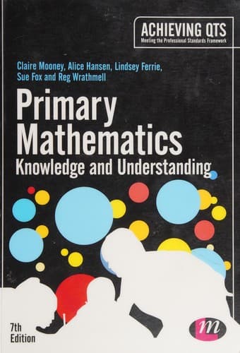 Tapa de Primary Mathematics : Knowledge and Understanding