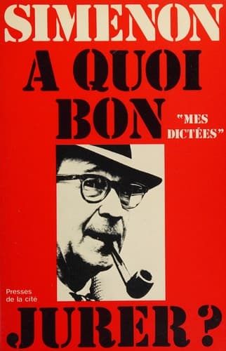 Tapa de A quoi bon jurer?