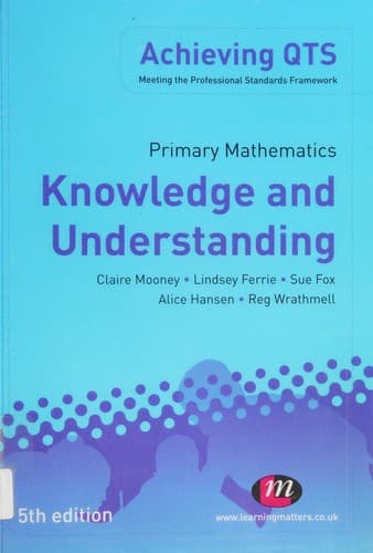 Tapa de Primary mathematics